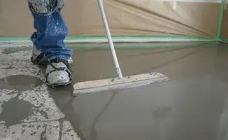 Uneven floor being professionally repaired in {city}, {state}